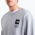 Bluză The North Face Celebration Relaxed Crew Graphic tnf light grey heather 9