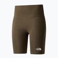 Pantaloni scurți de trekking pentru femei The North Face Flex 8IN Tight new taupe green 5