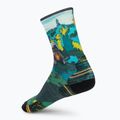 Șosete Smartwool Hike Trail Trekker Print Crew winter moss 2