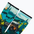 Șosete Smartwool Hike Trail Trekker Print Crew winter moss 3