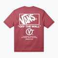 Tricou pentru bărbați Vans Stacked Hi Tee crimson haze 2