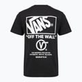 Tricou pentru bărbați Vans Stacked Hi Tee black/white 2