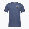 Tricou pentru bărbați Smartwool Lunar Bear Active SS Graphic Tee nightfall blue