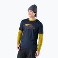 Tricou pentru bărbați Smartwool Alpine Trace Active Graphic Tee SS deep navy