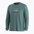 Longsleeve pentru bărbați Smartwool Wander Valley Active Long Sleeve Graphic Tee dusty tea 3