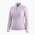 Bluză termoactivă pentru femei Smartwool Classic Thermal Merino Base Layer 1/4 Zip Boxed lavender sky heather 3