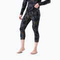 Colanți termoactivi pentru bărbați Smartwool Classic Thermal Merino Base Layer 3/4 Bottom Boxed black tie dye/hny gold