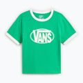 Tricou pentru femei Vans Center Chest Ringer Tee vivid verdant