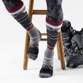 Șosete de schi Ski Full Cushion Midnight Ski Pattern OTC medium gray 2