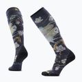 Șosete de schi pentru femei Smartwool Ski Zero Cushion Nightwatcher Prrint OTC black