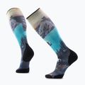 Șosete de schi Smartwool Ski Targeted Cushion Winter Phase Print OTC purple dawn