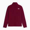 Bluză fleece pentru femei The North Face Glacier Fleece 1/4 Zip burgundy crush 5