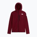 Bluză de trekking pentru femei The North Face Summit Futurefleece Full Zip Hoodie burgundy crush 5