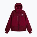 Geacă de schi pentru femei The North Face Powstar burgundy crush 5