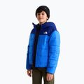 Geacă izolată pentru copii The North Face Reversible Shasta FZ Hooded active blue/bol 4