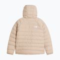 Geacă izolată pentru copii The North Face Reversible Perrito Hooded timeless taupe 7