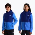 Bluză fleece pentru copii The North Face Teen Glacier Full Zip Hoodie bold blue/activ blue