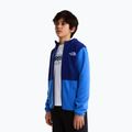 Bluză fleece pentru copii The North Face Teen Glacier Full Zip Hoodie bold blue/activ blue 3