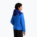 Bluză fleece pentru copii The North Face Teen Glacier Full Zip Hoodie bold blue/activ blue 4