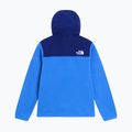 Bluză fleece pentru copii The North Face Teen Glacier Full Zip Hoodie bold blue/activ blue 6