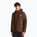Geacă izolată pentru bărbați The North Face Aconcalgia Hooded dark chestnut