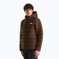Geacă izolată pentru bărbați The North Face Aconcalgia Hooded dark chestnut 4