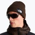 Căciulă de iarnă The North Face Salty Lined dark chestnut 3