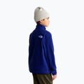 Bluză fleece pentru copii The North Face Teen Glacier 1/4 Zip bold blue 3