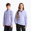 Bluză fleece pentru copii The North Face Teen Glacier 1/4 Zip pale plum
