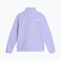 Bluză fleece pentru copii The North Face Teen Glacier 1/4 Zip pale plum 5