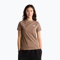 Tricou pentru femei The North Face Evolution Simple Dome Slim SS garnet
