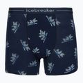 Boxeri termoactivi pentru bărbați Icebreaker Merino 150 Anatomica BearTour AOP Boxers midnight navy