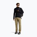 Bluză de trekking pentru bărbați Icebreaker Merino 200 Realfleece Descender Half Zip Hoodie black 2