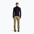 Bluză de trekking pentru bărbați Icebreaker Merino 200 Realfleece Descender Half Zip Hoodie black 4