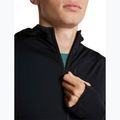Bluză de trekking pentru bărbați Icebreaker Merino 200 Realfleece Descender Half Zip Hoodie black 8