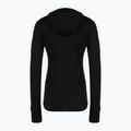 Bluză de trekking pentru femei Icebreaker Merino 300 Realfleece Descender Zip Hoodie black 2