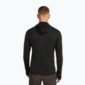 Bluză de trekking pentru bărbați Icebreaker Merino 300 Realfleece Descender Zip Hoodie black 3