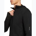 Bluză de trekking pentru bărbați Icebreaker Merino 300 Realfleece Descender Zip Hoodie black 4