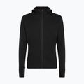Bluză de trekking pentru bărbați Icebreaker Merino 300 Realfleece Descender Zip Hoodie black 10