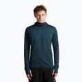 Bluză de trekking pentru bărbați Icebreaker Merino 300 Realfleece Descender Zip Hoodie abyss
