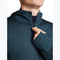 Bluză de trekking pentru bărbați Icebreaker Merino 300 Realfleece Descender Zip Hoodie abyss 7