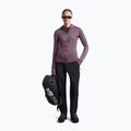Bluză de trekking pentru femei Icebreaker Merino 200 Realfleece Descender Half Zip Hoodie grey plum 2