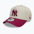 New Era WS Patch Eframe New York Yankees șapcă de baseball bej deschis 3