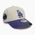 New Era WS Patch Eframe Los Angeles Dodgers șapcă de baseball bej deschis
