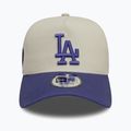 New Era WS Patch Eframe Los Angeles Dodgers șapcă de baseball bej deschis 2