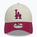 New Era WS Patch 9Forty Los Angeles Dodgers șapcă de baseball bej deschis 2