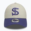 New Era WS Patch 9Forty Chicago White Sox șapcă de baseball bej deschis 3