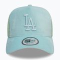 Șapcă New Era Velour Trucker Los Angeles Dodgers green pstl 3