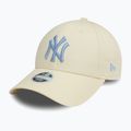 New Era League Essential 9Forty New York Yankees șapcă de baseball bej deschis 3