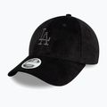 New Era Diamante Velour 9Forty Los Angeles Dodgers șapcă de baseball negru 3